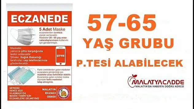 Maskeler pazartesi Eczanelerde