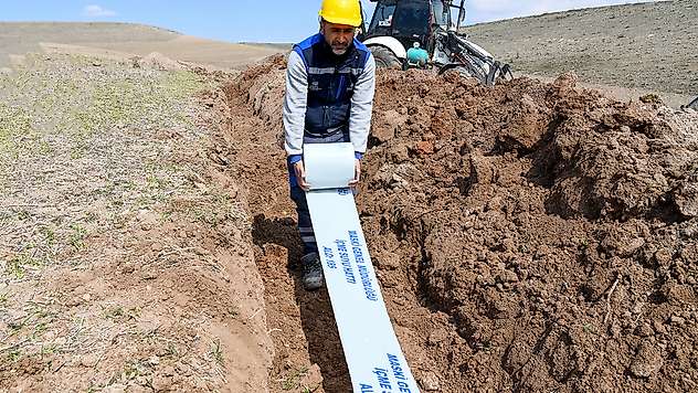 MASKİ'den Arguvan Gümüşlü'ye 1.500 Metrelik Yeni İçme Suyu Hattı