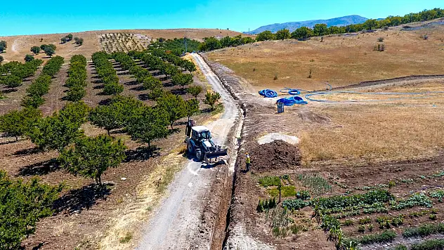 Maski'den Oluklu'ya 7 Bin 800 Metre İçme Suyu Yatırımı