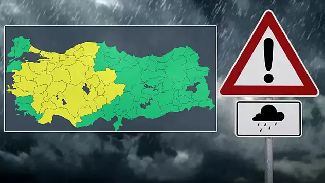 Meteoroloji'den 34 ile sarı kodlu uyarı!