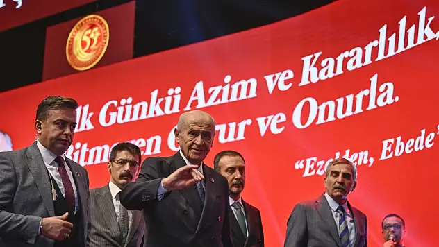 MHP 55 yaşında! Lider Devlet Bahçeli: Davamızın yaşı Türklüğün yaşıyla eşittir!