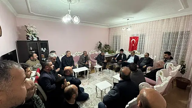 MHP Heyeti Fırat Mahallesi'nde Sorunları Dinledi