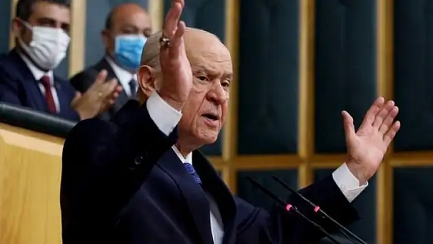 MHP Lideri Devlet Bahçeli, TBMM'de partisinin grup toplantısında konuştu.