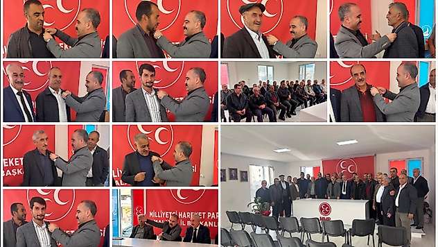 MHP Malatya İl Başkanı Şengönül'den Mamsur Aşireti Mensuplarına Üç Hilal Rozeti