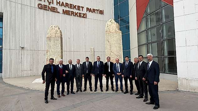 MHP Malatya Teşkilatı Ankara'daki Geleneksel İftar Programına Tam Kadro Katıldı