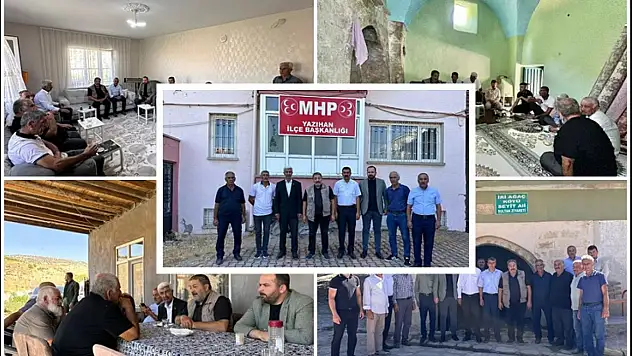 MHP Milletvekili Fendoğlu, Yazıhan'da 1 Günde 8 Kırsal Mahalleyi Ziyaret Etti