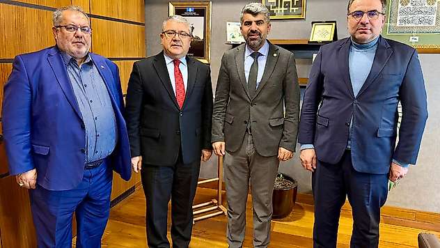 Mil-Sen Konfederasyonu'ndan HÜDA PAR Milletvekili Dinç'e destek ziyareti