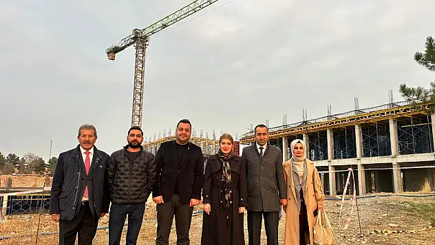 Milletvekili Ölmeztoprak Adalet Sarayı İnşaatını İnceledi