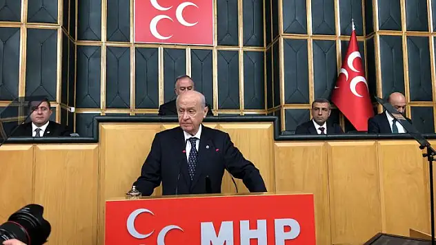 Milliyetçi Hareket Partisi Genel Başkanı Devlet Bahçeli, partisinin grup toplantısında açıklamalarda bulundu.