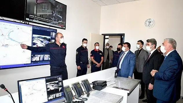 Modern bir itfaiye binası Malatya'ya kazandırılmış