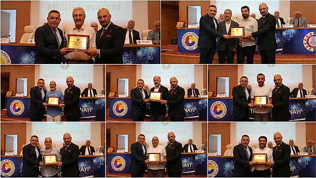 MTSO'dan 25 Yıllık Üyelere Vefa Plaketi