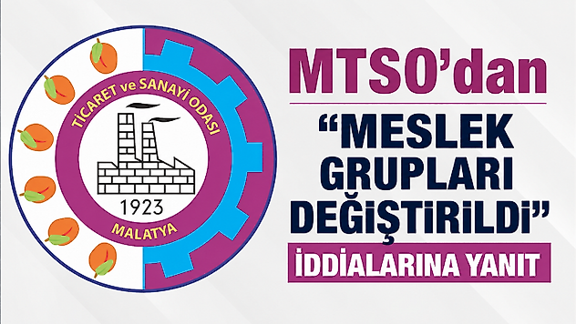 MTSO'dan 'Meslek Grupları Değiştirildi' İddialarına Yanıt