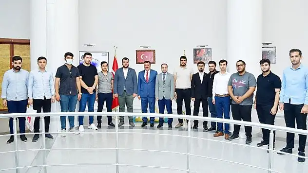 MTTB İl Başkanı Alaman ve Yönetiminden Başkan Gürkan'a ziyaret