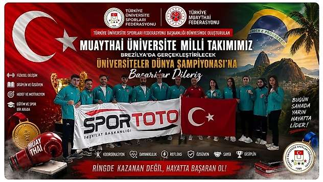 Muaythaı Üniversite Milli Takımı Brezilya Yolcusu
