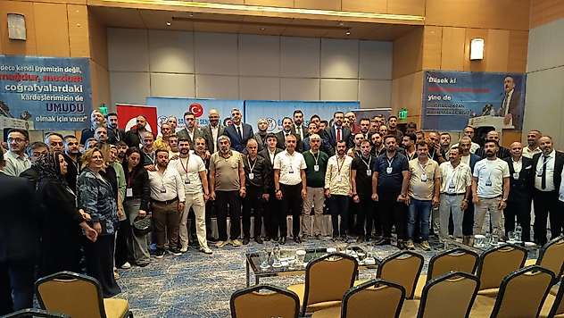 Öz Sağlık-İş Malatya'da Mustafa Türkoğlu Güven Tazeledi
