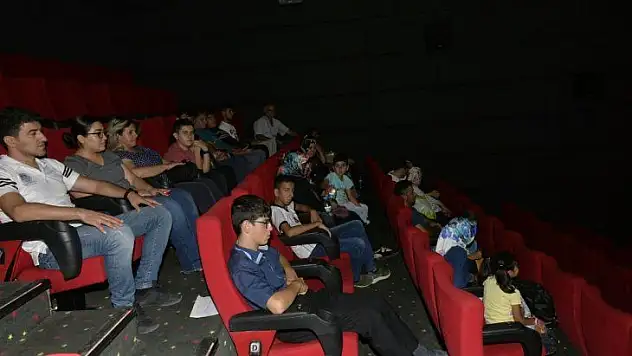 Özel çocukların sinema keyfi