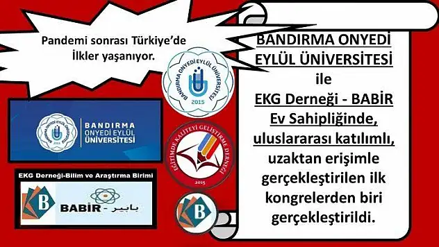 Pandemi Sonrası Türkiye'de İlkler yaşanıyor.