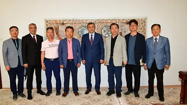 Park Türkiye Temsilcisi Yong Durk Park Vali Şahin'i Ziyaret etti