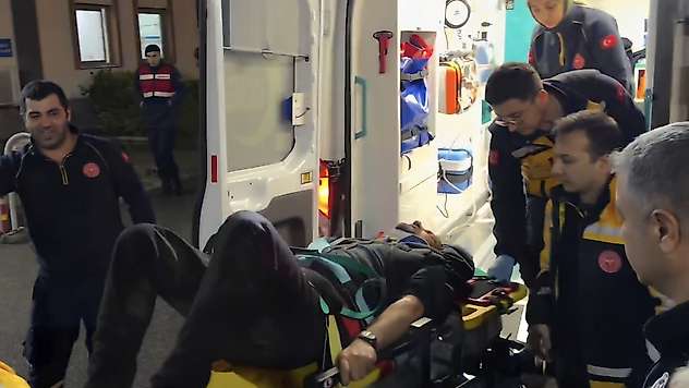 Pınarbaşı mevkii Sincik yolunda feci kaza