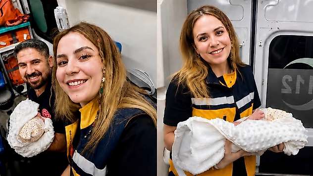 Pütürge'de Ambulans İçinde Mucize Doğum