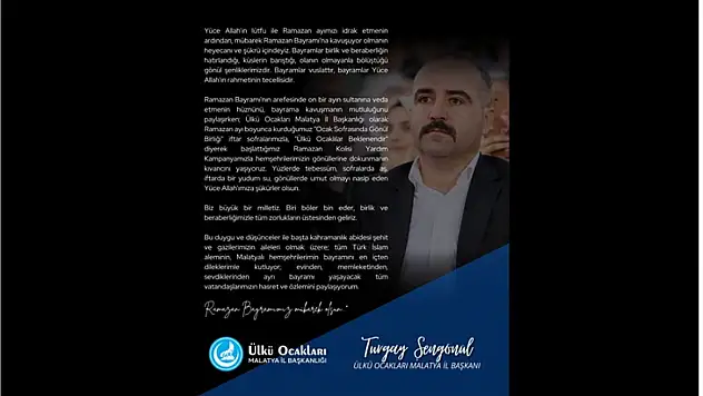 Ramazan Bayramımız mübarek olsun