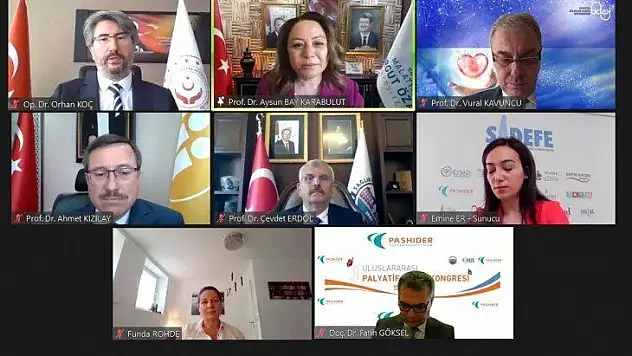 Rektör Karabulut, 2. Uluslararası Palyatif Bakım Kongresi'ne katıldı