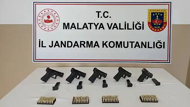 Ruhsatsız Silah Operasyonunda 5 Tabanca Ele Geçti, Şüpheli Tutuklandı