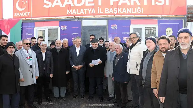 Saadet Partisi, Malatya'da Büyükşehir Adayı Prof. Dr. İbrahim Gezer'i Destekleyecek