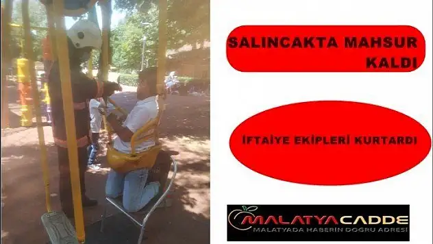 Salıncak'ta Mahsur Kaldı