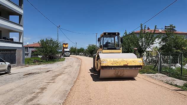Samanköy'de Altyapı Tamamlandı, 7 Kilometrelik Yol Yenilendi