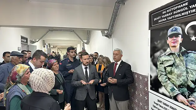 Şehit Yarbay Songül Yakut'un Adı Malatya'da Kütüphanede Yaşatılacak