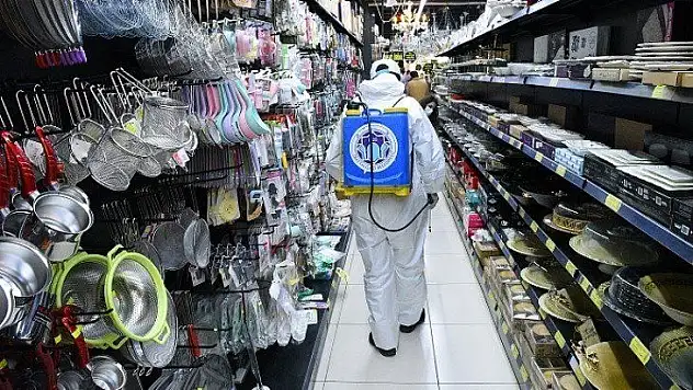 Şemsiye sokakta pozitif vaka çıktı, Battalgazi Belediyesi harekete geçti