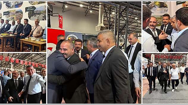Şengünül ve Ülkü Ocakları Yönetimi Fuar Esnafıyla Buluştu