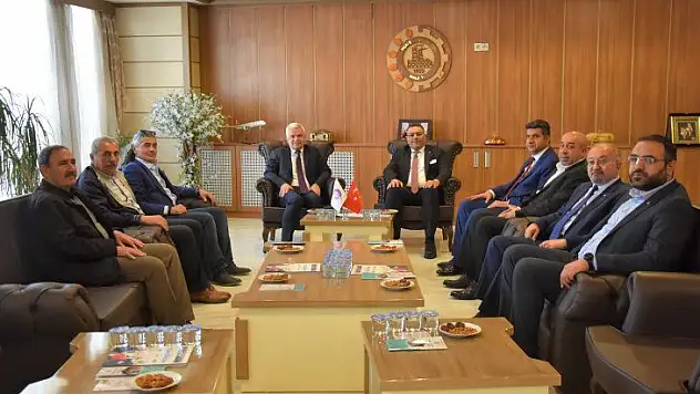 SGK İl Müdüründen Başkan Sadıkoğlu'na ziyaret