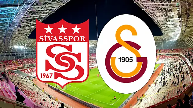 Sivasspor-Galatasaray maçı, Bugün saat 16.00'da başlayacak