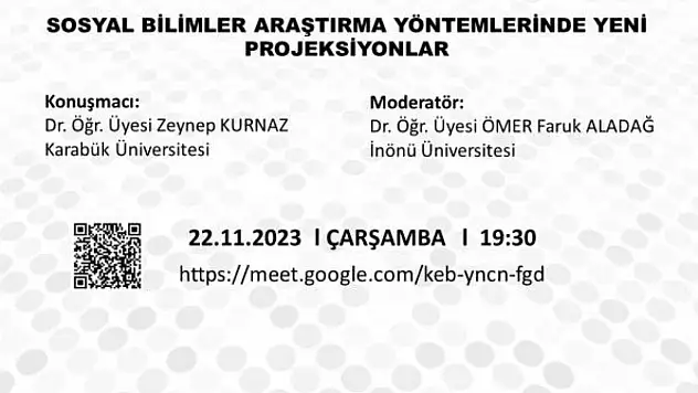 Sosyal Bilimlerde Araştırma Yöntemleri Konuşuldu