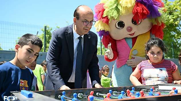 'Spor Okulda' Projesi Çocuk Şenliğiyle Renkli Görüntülere Sahne Oldu