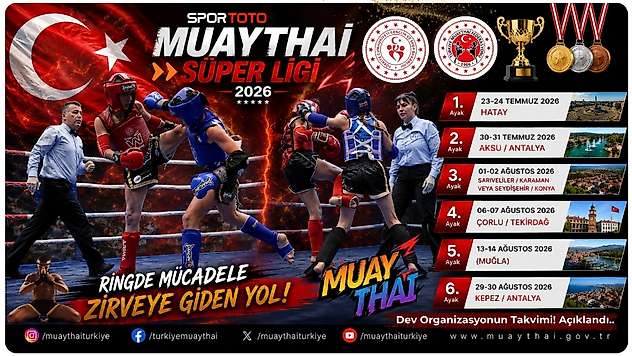 Spor Toto Muaythai Süper Ligi 2026 Takvimi Açıklandı