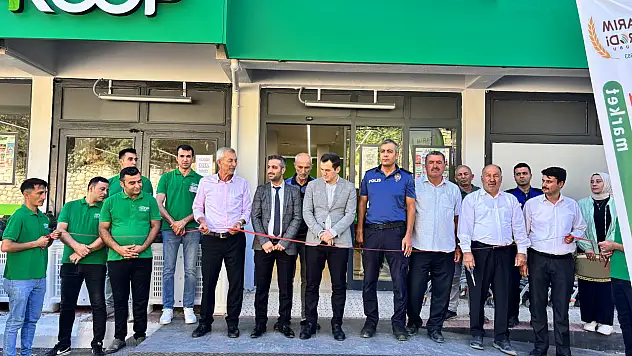 Tarım Kredi Kooperatif Market'in Arapgir Şubesi Hizmete Girdi