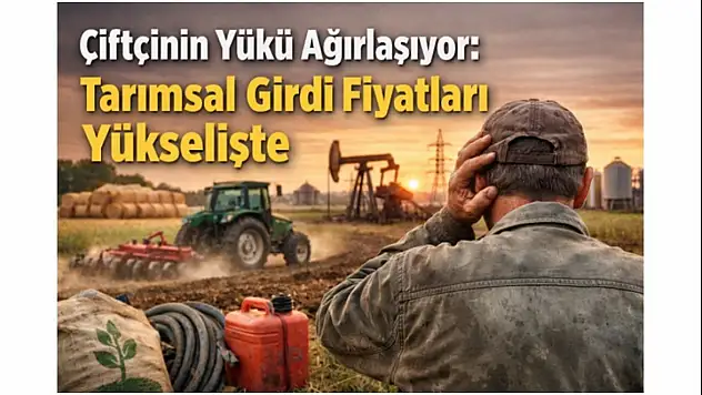 Tarımda Girdi Maliyeti Tırmanıyor: Tarım-GFE Yıllık %34,24 Arttı