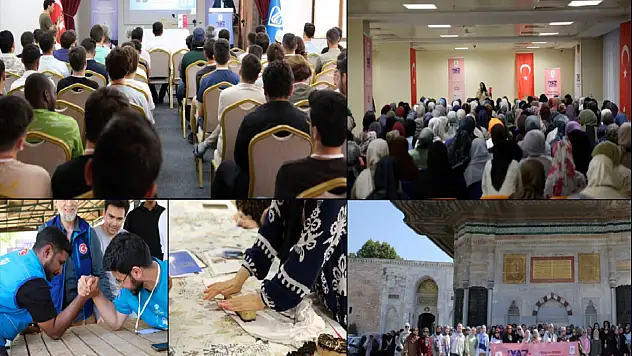 TDV 2025 Yaz kamplarıyla Gençler dolu dolu bir yaz dönemi geçirdi.