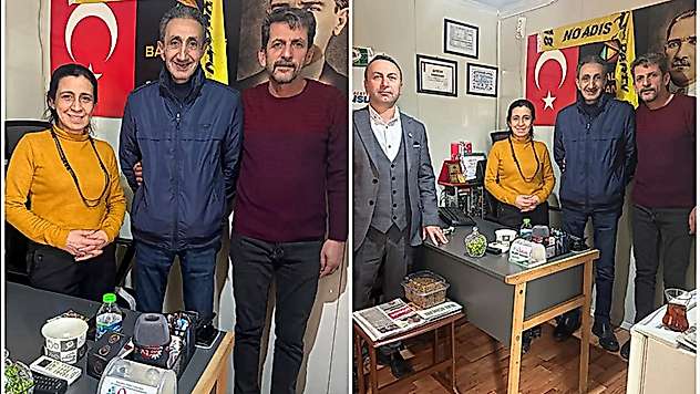 Teyo Amca Anadolu Basın Yayın Birliği Malatya Şubesi'nde