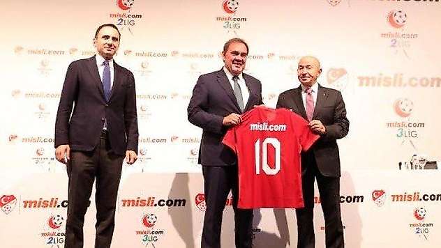 TFF, Misli.com ile 2. ve 3. Lig isim sponsorluğu anlaşması imzaladı