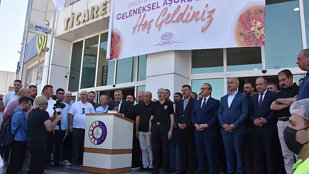 Ticaret ve Sanayi Odası Malatya'yı aşure etrafında birleştirdi