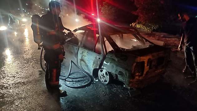 Tohma Köprüsü'nde Kaza: 4 Yaralı, Bir Araç Yandı