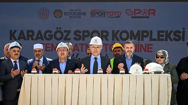 TOKİ Karagöz Spor Kompleksi'nin Temel Atma Töreni Yapıldı