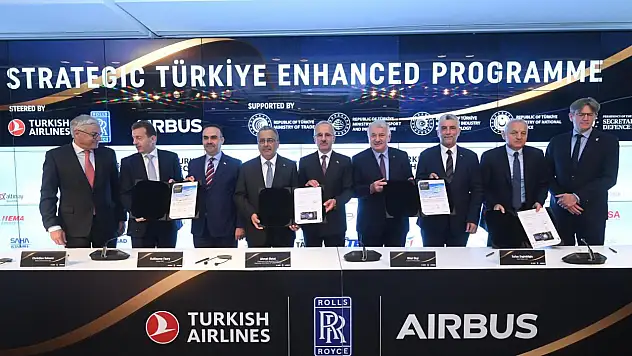 Türk Hava Yolları -Airbus- Rolls-Royce Arasında Tarihi İşbirliği
