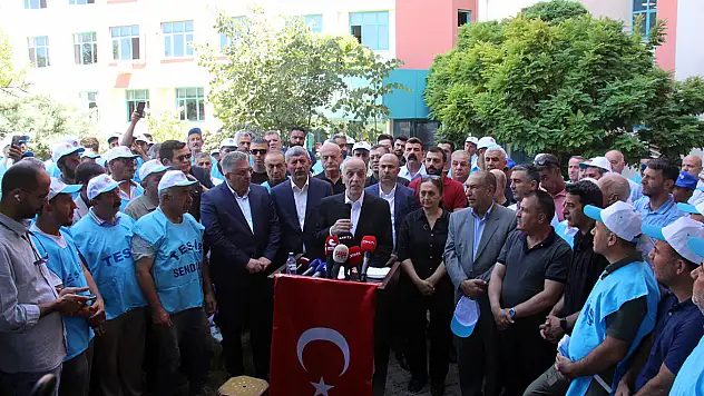 Türk-İş Başkanı Ergun Atalay: Devlet kamu işçisinin talebine makul ve mantıklı cevap vermiyor