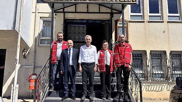 Türk Kızılay'dan Arapgir Belediye Başkanı Cömertoğlu'na Ziyaret