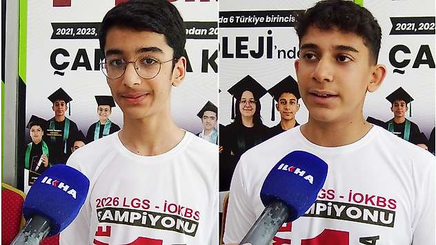 Türkiye birincileri başarılarının sırrını İLKHA'ya anlattı